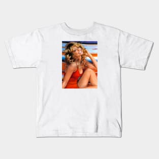 farrah fawcett Kids T-Shirt